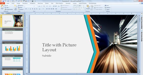 Direction Template for PowerPoint 2013
