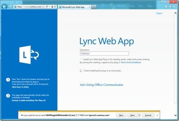 Lync Web App