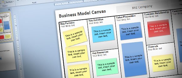 Free Business Model Canvas Template for PowerPoint