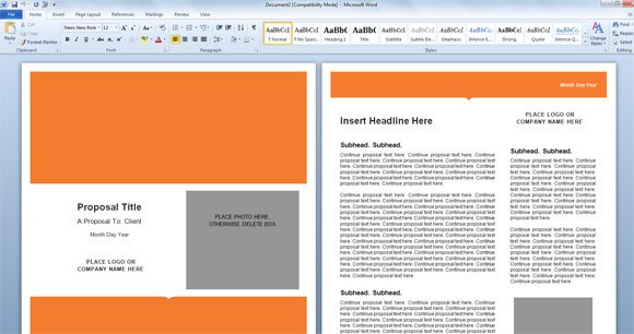 templates for microsoft word