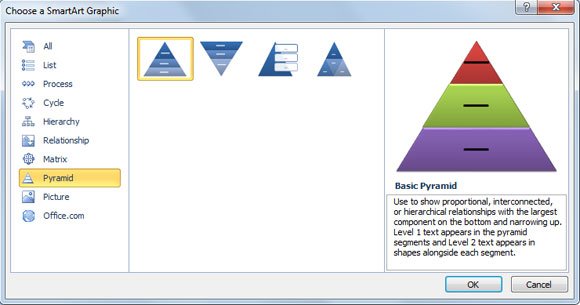 pyramid powerpoint template