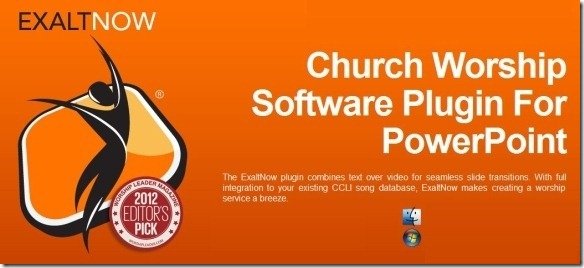 ExaltNow - PowerPoint Church Worship Software