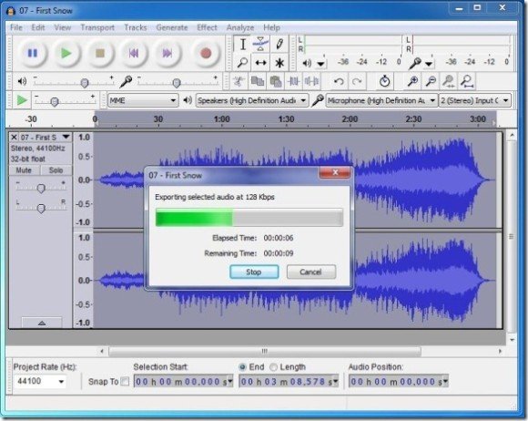 audacity download lame