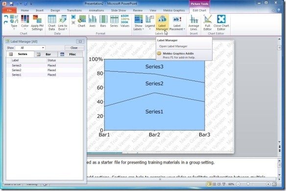 Organize Charts