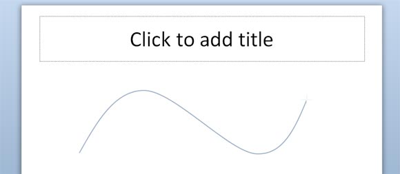 Drawing Bezier Curves in PowerPoint 2010