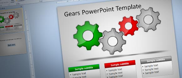 Download Free Gears PowerPoint Templates for Presentations