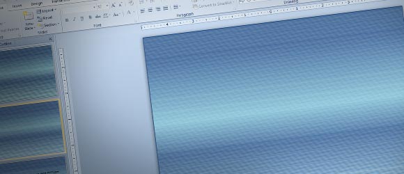 How to Make a Scanlines Template using Textures in PowerPoint 2010