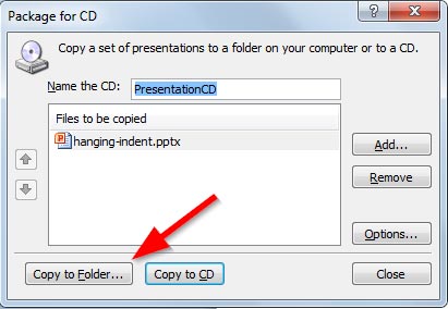 how to make powerpoint presentation into exe file