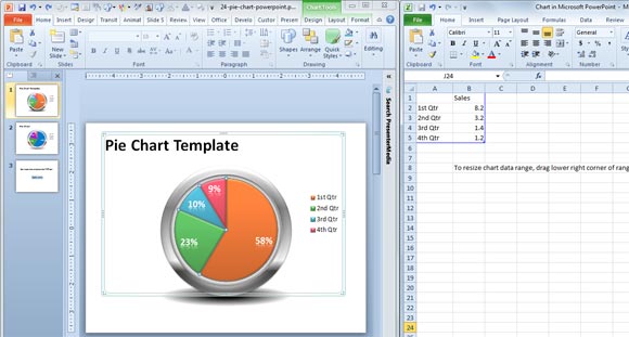 Microsoft Excel 2010 Chart Templates