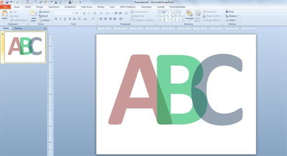 letter powerpoint