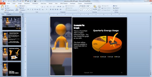 powerpoint 2007 template