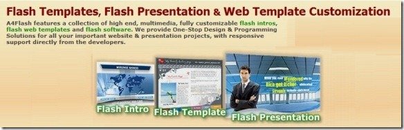 A4Flash - flash templates