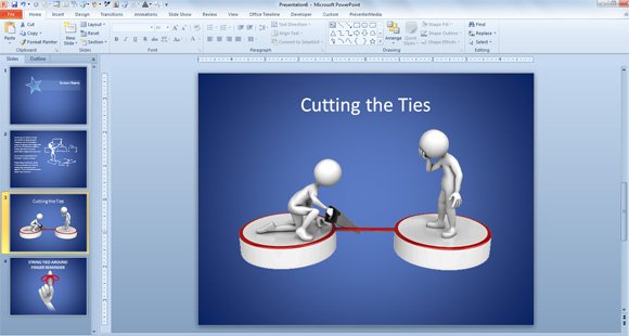 cutting the ties