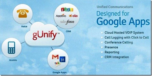 gUnify The Cloud Based Unified Communication System for Google Apps