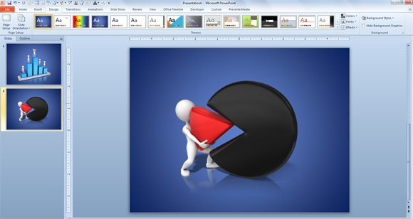 How To Make Pie Chart In Powerpoint 2013