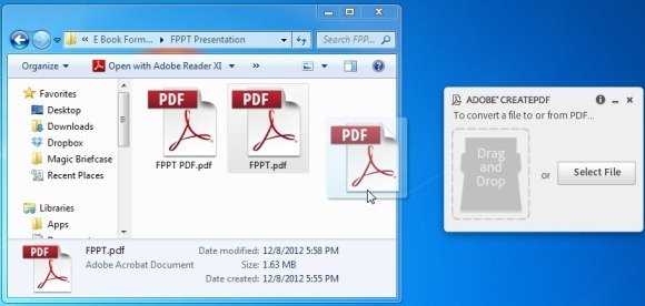 CreatePDF Desktop Application