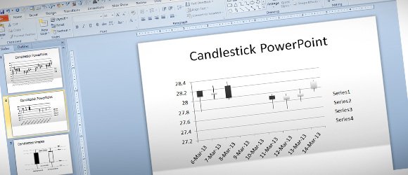 Inserting Candlestick Charts in PowerPoint Presentations