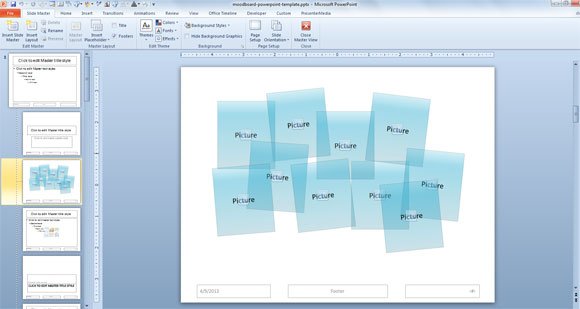 How to Make a Moodboard in PowerPoint using this FREE PowerPoint Template