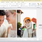 anniversary photo album template for powerpoint 2013