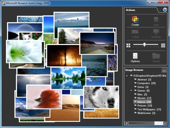 make a collage on a mac for desktop