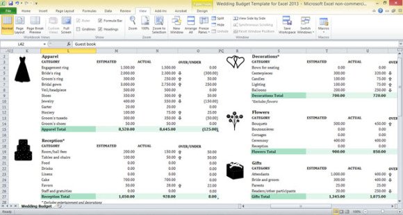 wedding-budget-table-for-excel-2013-2