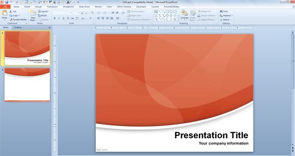 abstract template ppt background