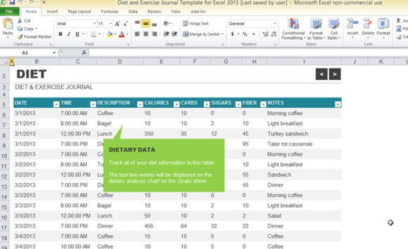Excel Exercise Template from cdn.free-power-point-templates.com
