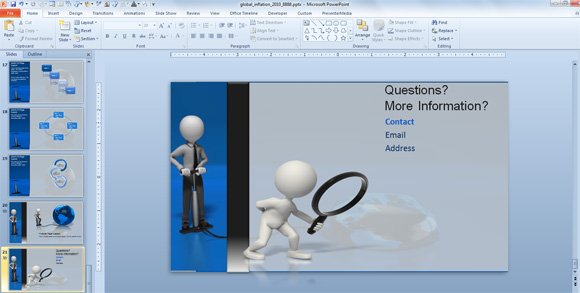 Last slide powerpoint template questions and answers