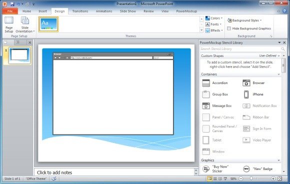 Creating Website UIs And Wireframes in PowerPoint