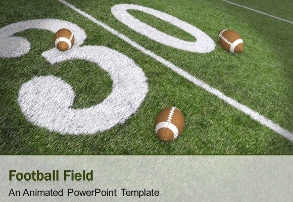 Football Field PowerPoint Template
