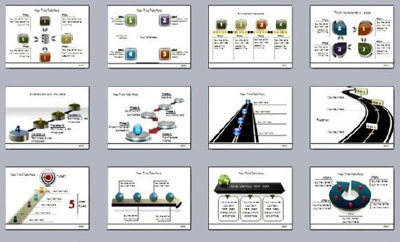 MEGA PowerPoint Diagrams Pack