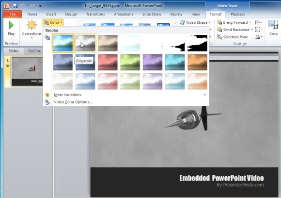 Customizable HD Video Background For PowerPoint