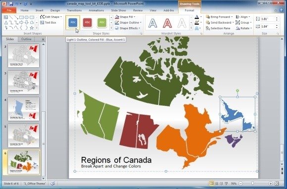 Regions Of Canada