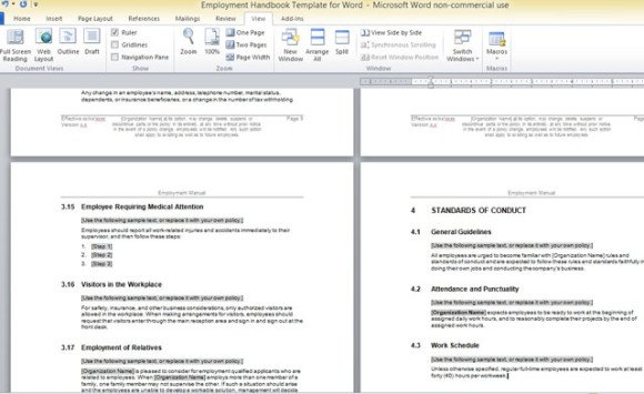 employment-handbook-template-for-word-2