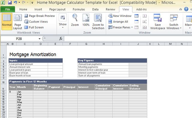 Excel Mortgage Template from cdn.free-power-point-templates.com