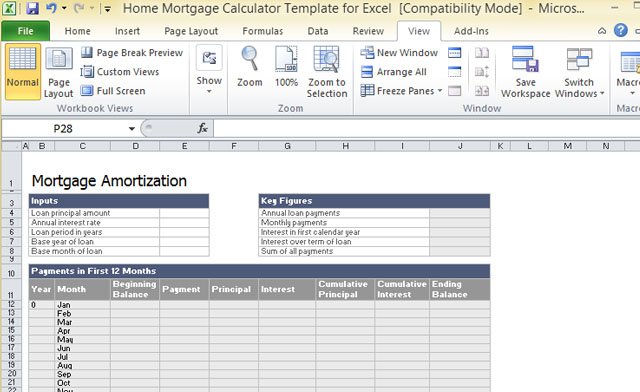 Create an Online Calculator from Excel