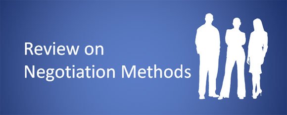 Review on Negotiation Methods Presentation