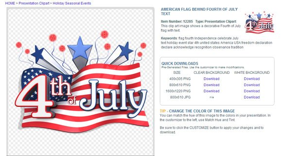 us animation powerpoint july 4th