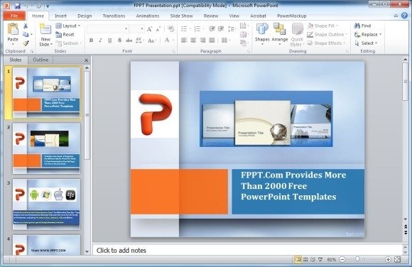 PowerPoint Presentation in Google Hangouts