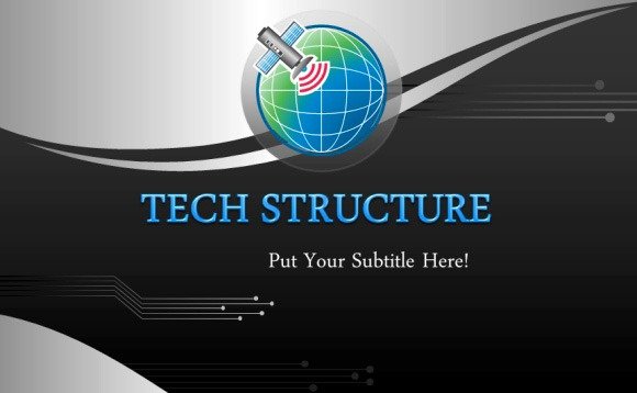 Tech Structure PowerPoint Template