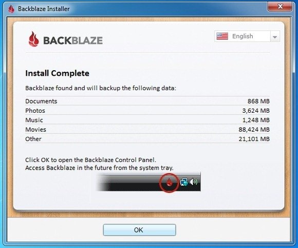 Backup Files to Backblaze