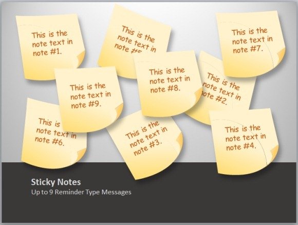Create Sticky Notes For Presentations