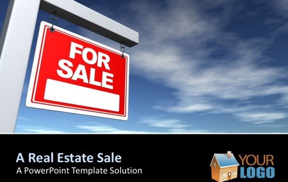 Real Estate Sign PowerPoint Template