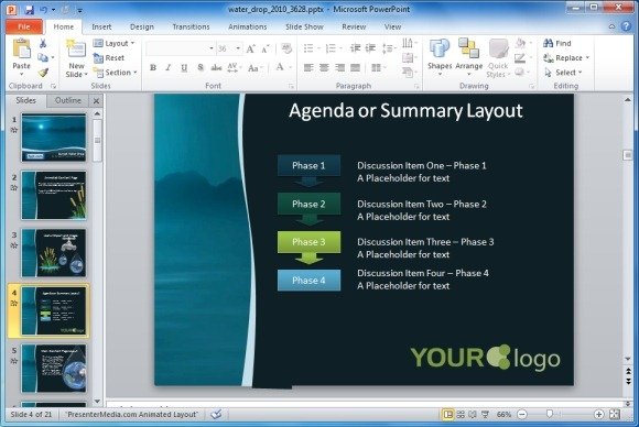SmartArt And Presentation Layouts
