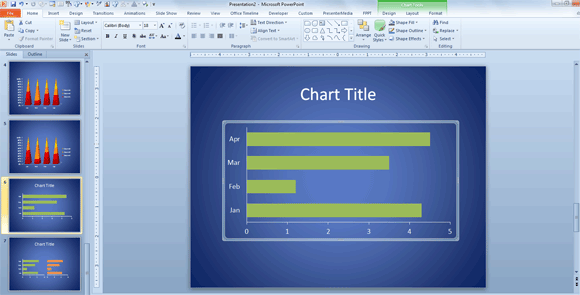 infographic powerpoint charts 2007