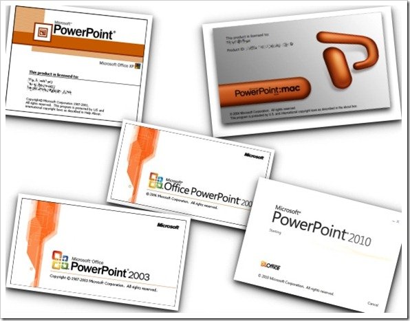PowerPoint From Version 2000 to 2010