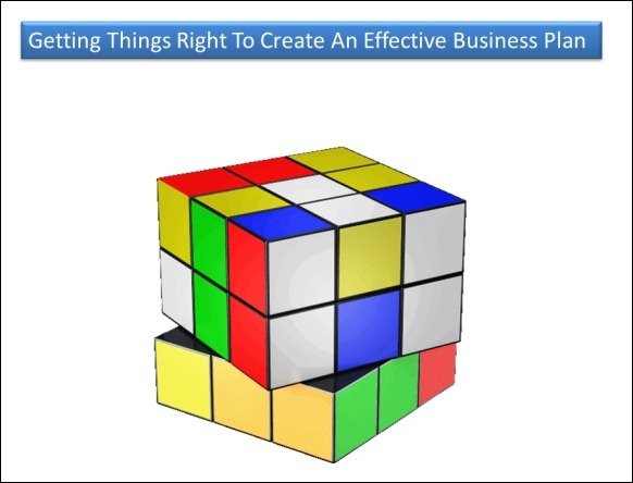 Solve Cube Puzzle For PowerPoint