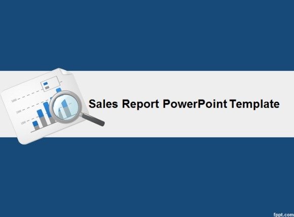 Sales Report PowerPoint Template