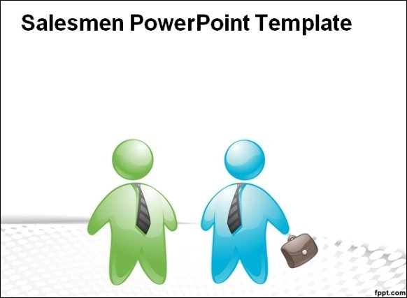 Salesmen PowerPoint Template