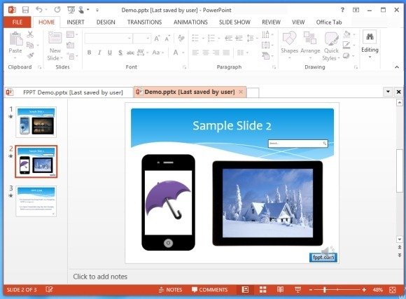 Tabs For PowerPoint